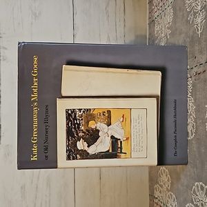 Vintage | 1988 "Kate Greenaway's Mother Goose or Old Nursery Rhymes" Book